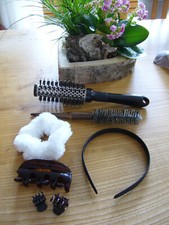 Konvolut Haaraccesoires Ebelin Rundbürsten super erhalten