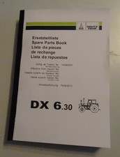 Ersatzteilliste Deutz DX 6.30