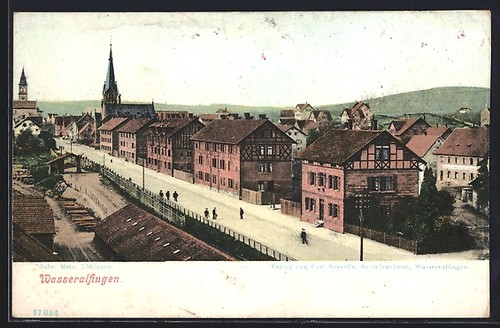 Wasseralfingen ortspartie mit - wasseralfingen,,