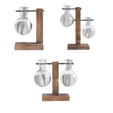 Glas Glühbirne Vase Halter