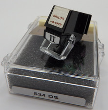 Philips GP 400 II - 1/2" Tonabnehmer System + neue Tonar Diamant Nadel D 65