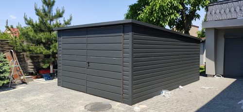 Metallgarage blechgarage - metallgarage,