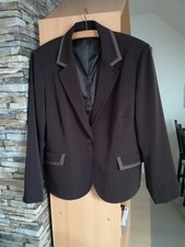 Kurzer Blazer und Rock in Braun, Klassisches Kostüm, Gr. 42