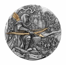 Robin Hood 2 oz Silbermünze