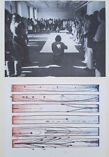 FRANZ ERHARD WALTHER Originaloffsetlithographie handsigniert 1974 Documenta 