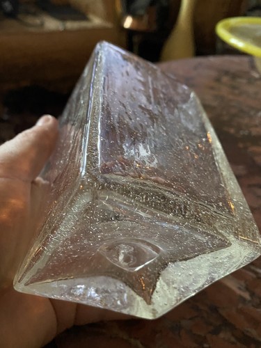 Schaumglas vase abriss glas - schaumglas,