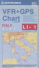 VFR+GPS  Luftfahrtkarte  Italy / Italien , Maßstab 1:500.000 LI-1