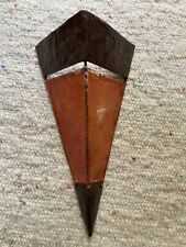 Wand Lampenschirm Echthaut Leder Metall * Ethno-Style orientalisch * Handarbeit