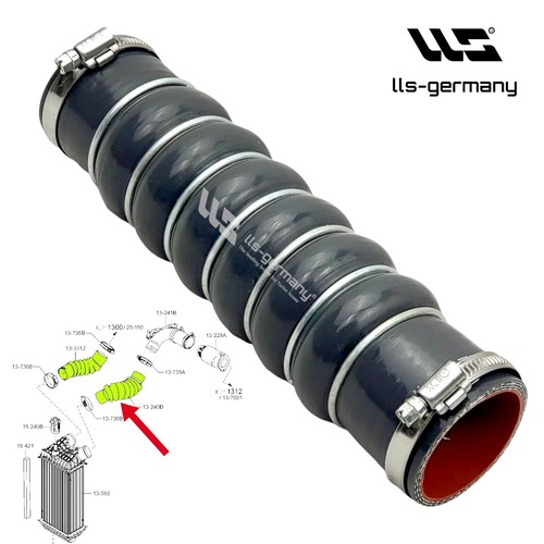 Turboschlauch ladeluftschlauch - turboschlauch,