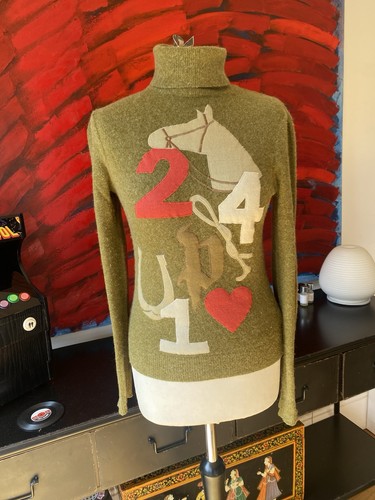 Angora lammwolle pullover - angora,