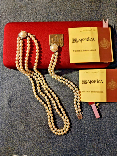Original majorica set kette - majorica,