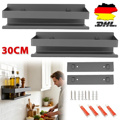 Gewürzregal wand ohne - 2x,