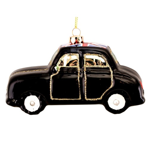 London black taxi weihnachten - taxi,