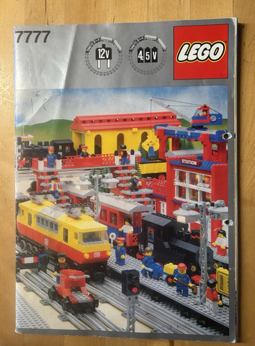 Lego eisenbahn 7777 ideenbuch - eisenbahn,