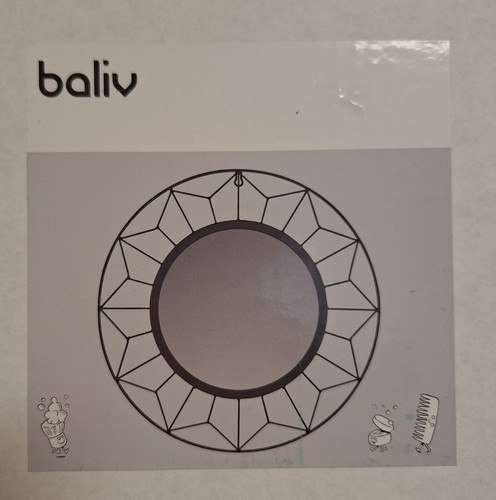 Baliv wandspiegel rund aus - baliv,