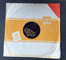 Schellackplatte Decca F 46364 Vico Torriani