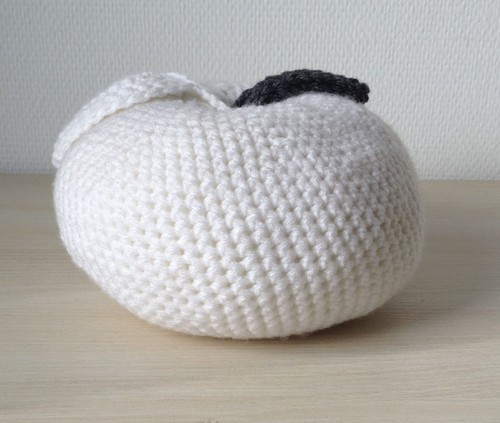 Häkel strick deko obst - deko, apfel