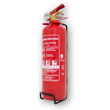 1kg Feuerlöscher, ABC Pulverlöscher, Auto, inkl. Wandhalterung und Prüfschild