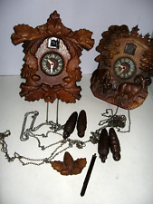 2 Kuckucksuhren für Bastler ungetestet