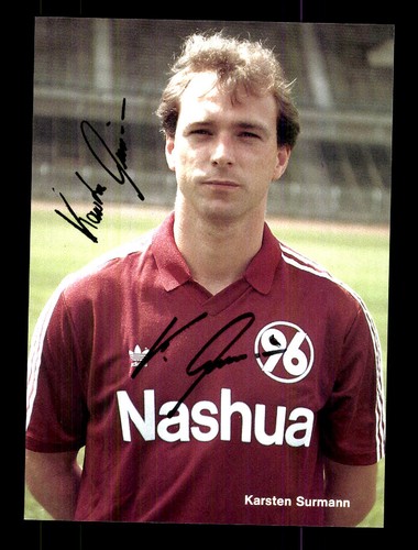 Autogrammkarten hannover 96 - hannover,