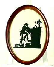 Original Scherenschnitt "Der