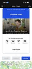 Harry Styles Konzertticket