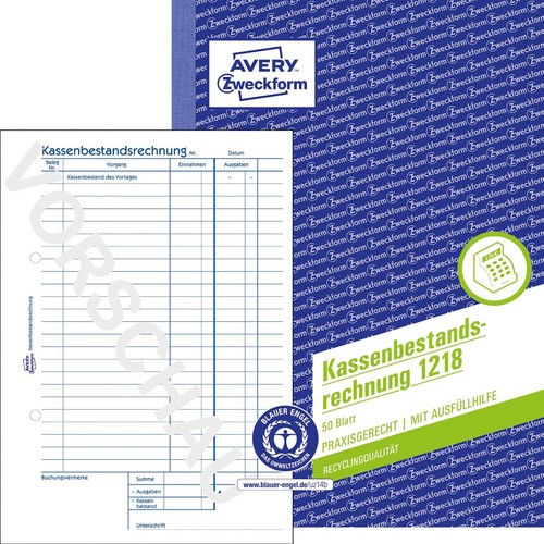Avery zweckform 1218 - 1218,