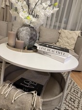 Sehr Schöner Couchtisch Sofatisch mit Aufbewahrung Fach Wohnzimmertisch