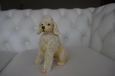 Deko Pudel Tierfigur