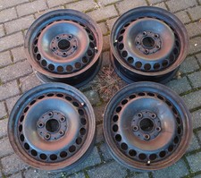 4. Stk Stahlfelge 6 x 15 6Jx15H2 ET 44 LK 112 1694000402 2150286 Mercedes