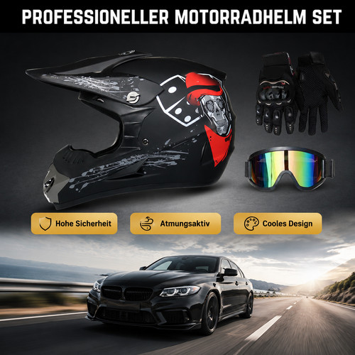 Endurohelm offroadhelm - offroadhelm, mx