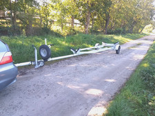 Hafentrailer, Bootstrailer, Bootsanhänger Eigenbau