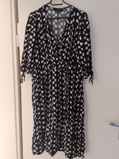 Next Kleid Schwarz Weiß