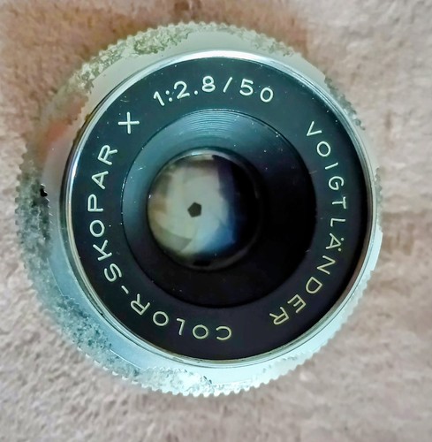 Voigtländer skopar 50mm - skopar, 2,8/50mm