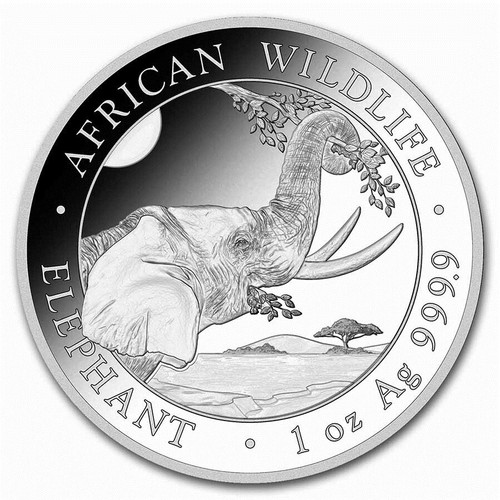 Silver coin somali - coin,