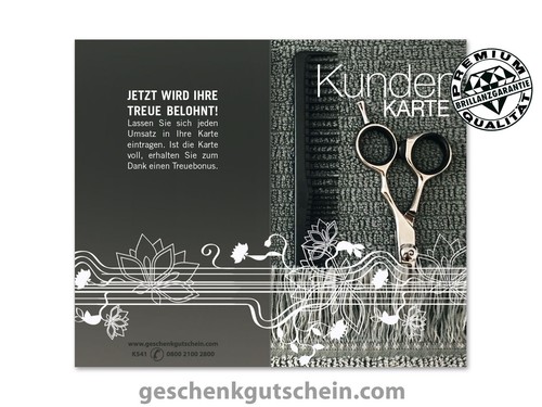Kundenkarten für friseure - kundenkarten,