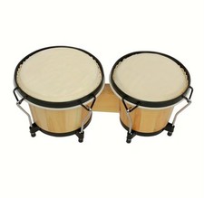 Bongo Trommeln Set Holz