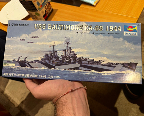Trumpeter uss baltimore 68 - trumpeter, ca-68