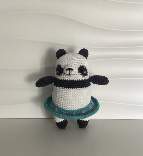 Plüschtier amigurumi panda - plüschtier,