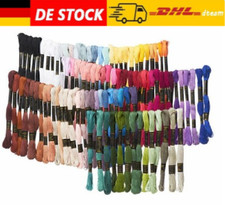 200x Anchor Stickgarn Sticktwist Farblich Sticken Stickerei Nähgarn + Werkzeug @