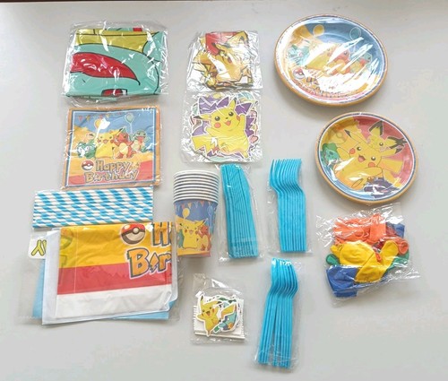 Einweg partygeschirr pokemon - einweg,