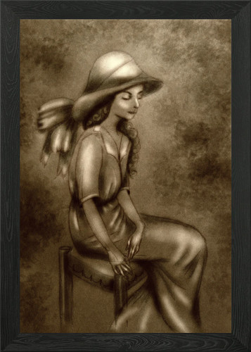 Gerahmtes wandbild poster - gerahmtes,