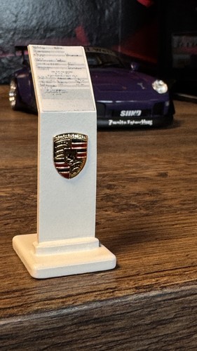 Porsche diorama - porsche,