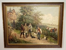 Schönes jagdliches Wandbild