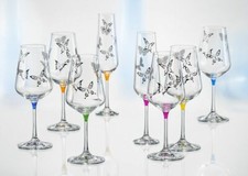 Weingläser Kristall Bohemia