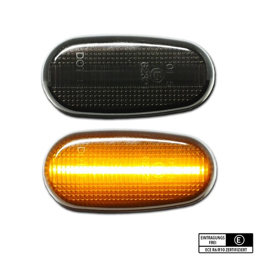 Schwarze led seitenblinker - schwarze,