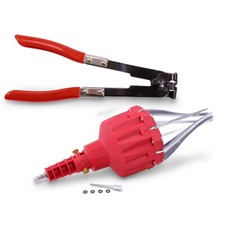 ENVA DRUCKLUFT MONTAGEWERKZEUG FÜR ACHSMANSCHETTEN + KLEMMZANGE LÖSEZANGE ZANGE