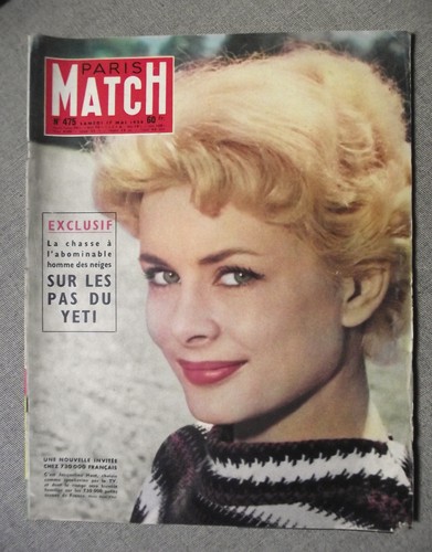 Paris match 475 05 1958 - match, nr.