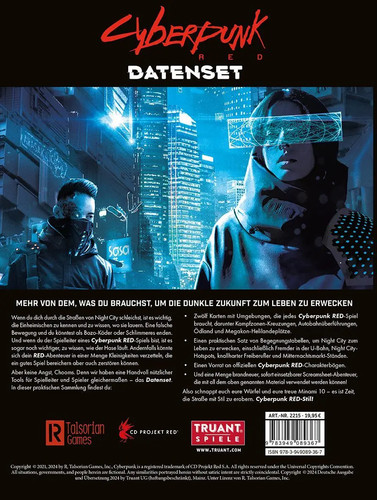 Cyberpunk red datenset - datenset, |