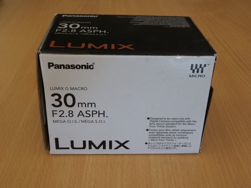 Lumix makro 30mm - makro, (kb
